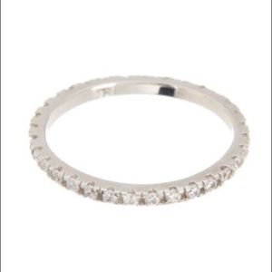 ADORNIA Single Eternity Band